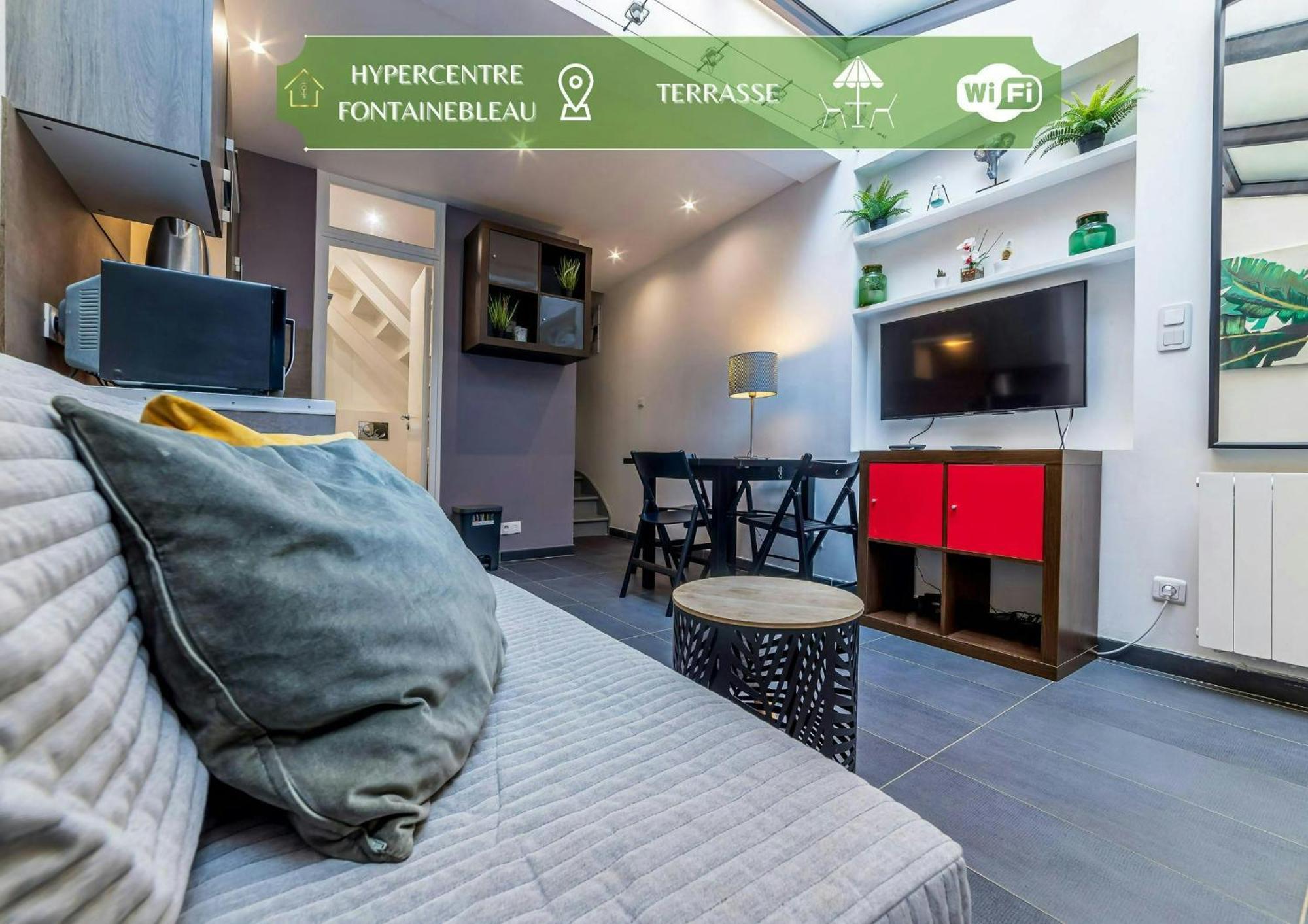 New Hypercenter Apparthotel Sweet Green Fontainebleau Esterno foto